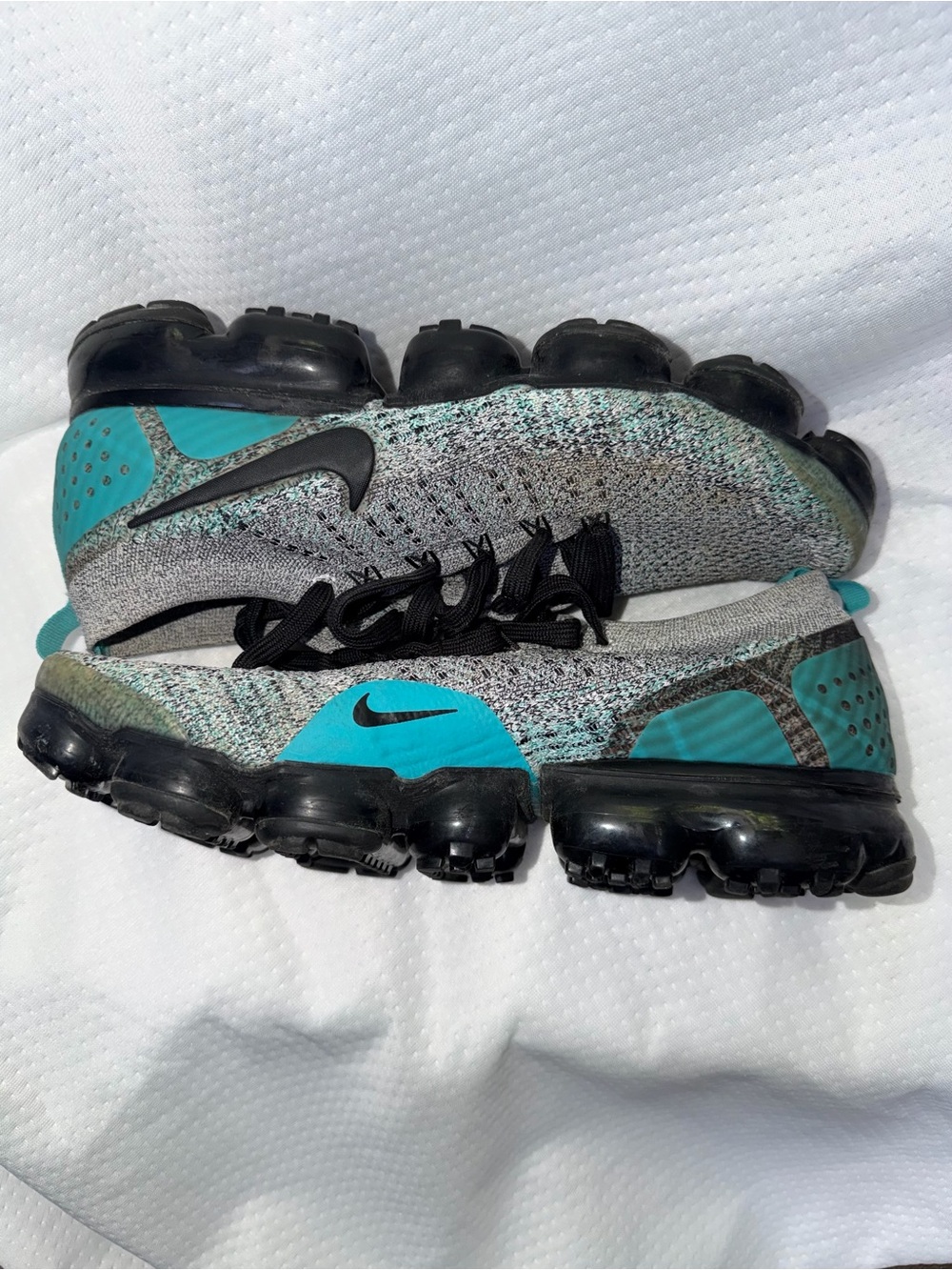 Nike Vapor Max 2.0 Black / Dusty Cactus / Hyper Jade Size 9.5   Code 942842-104